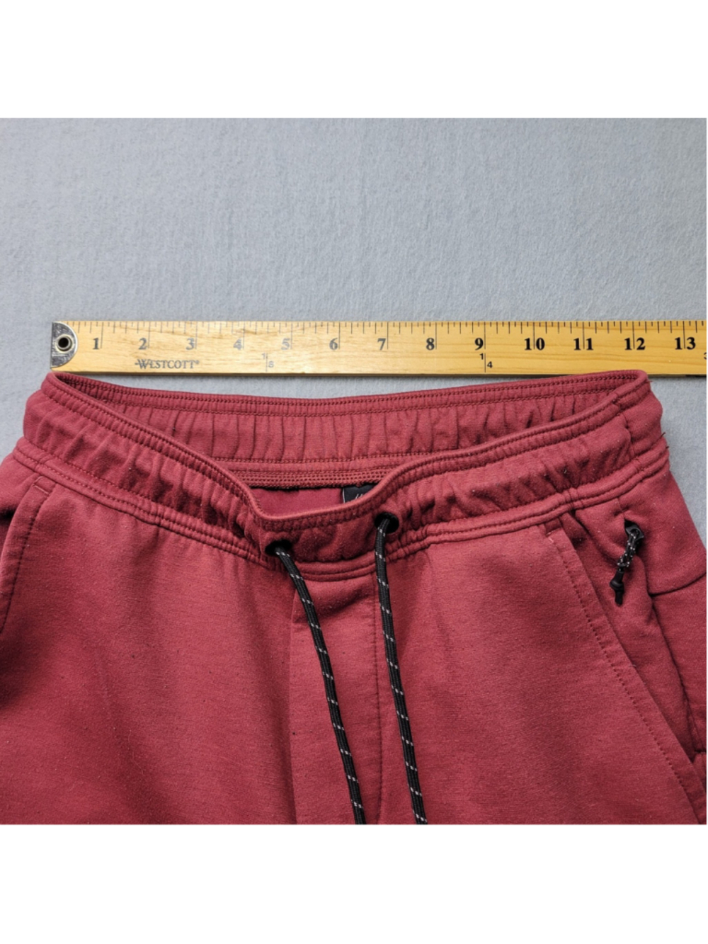 American Eagle Jogger Sweat Pants Womens Size XS Red Elastic Waist Drawstring - Picture 7 of 10
